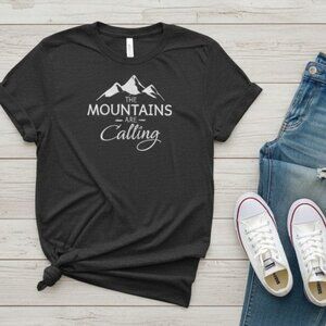 Outdoors Hiking The Moutains Are Calling T-Shirt